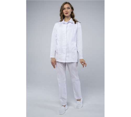 Куртка женская ХАССП-Премиум (тк.Оптима,160), белый