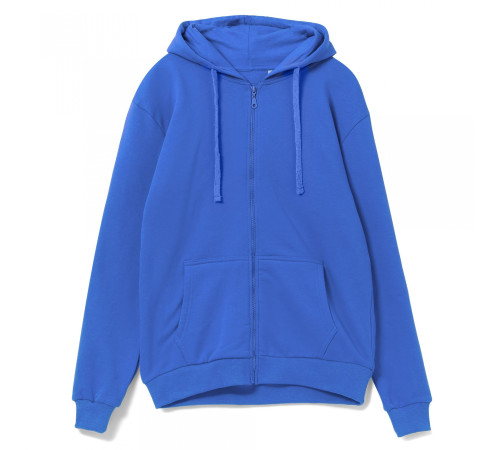 Толстовка на молнии с капюшоном Siverga 2.0, ярко-синий