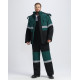 Костюм зимний Профи-Норд IMP (тк.Смесовая,240) п/к, черный/т.зеленый