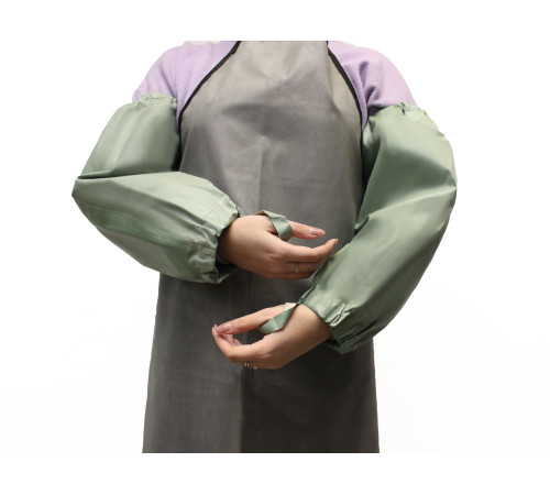 Нарукавники прорезиненные (БЦК), зеленый (пара)