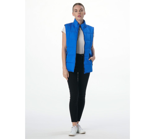 Жилет утепленный Офис (тк.Дюспо), васильковый