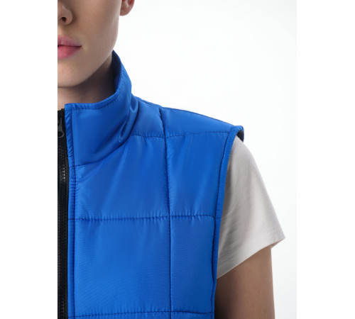 Жилет утепленный Офис (тк.Дюспо), васильковый