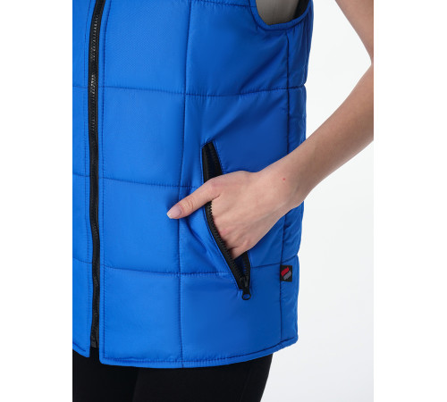 Жилет утепленный Офис (тк.Дюспо), васильковый