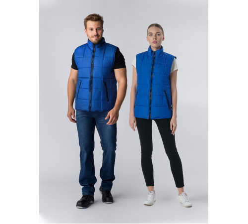 Жилет утепленный Офис (тк.Дюспо), васильковый