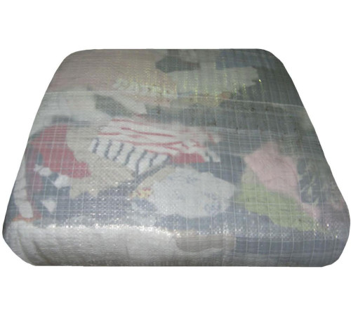 Ветошь (цветной х/б трикотаж) до 40х60 см (10кг)