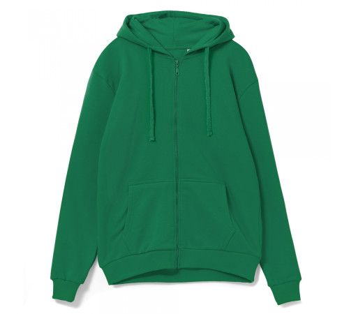 Толстовка на молнии с капюшоном Siverga 2.0, зеленый