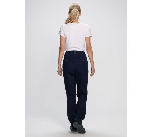 Костюм женский Формула-1 (тк.Смесовая,240) брюки, т.синий/васильковый/черный