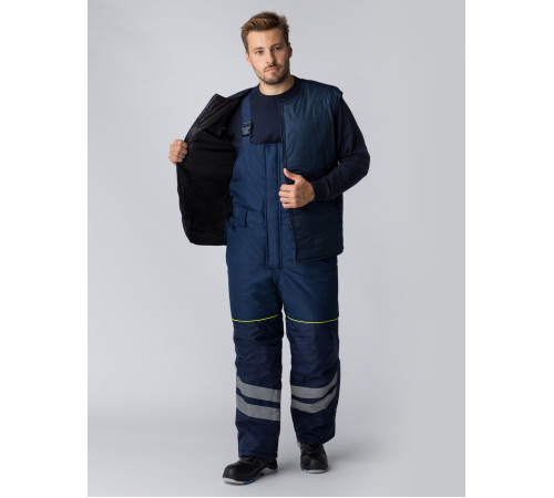 Костюм зимний PROFLINE SPECIALIST WINTER (тк.Восток-мембрана) п/к, т.синий