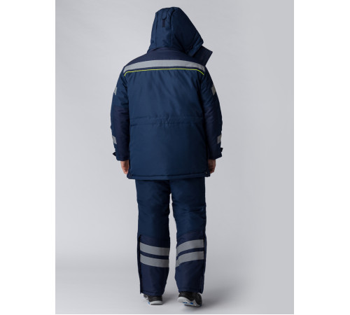 Костюм зимний PROFLINE SPECIALIST WINTER (тк.Восток-мембрана) п/к, т.синий