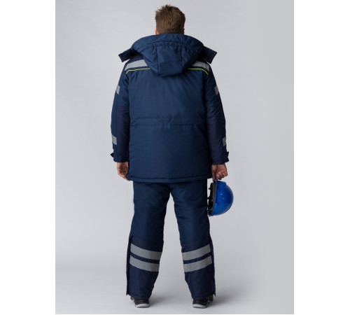 Костюм зимний PROFLINE SPECIALIST WINTER (тк.Восток-мембрана) п/к, т.синий