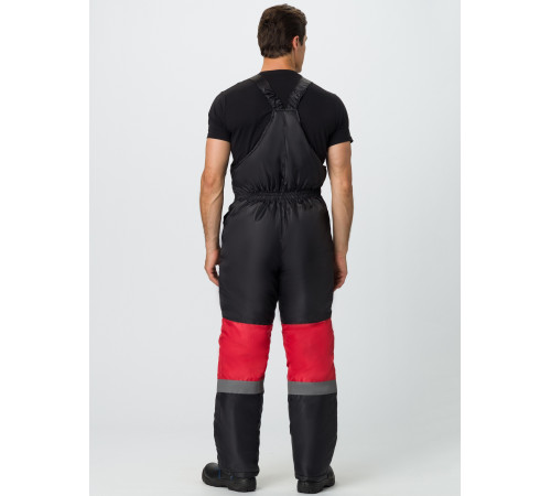 Костюм зимний Профи (Оксфорд) п/к, красный/черный