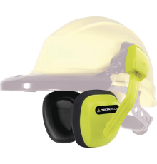 Наушники DeltaPlus SUZUKA 2 (24дБ) с креплением на каску, флуоресцентно-желтые