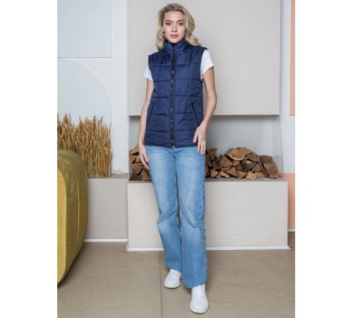 Жилет утепленный Офис (Дюспо), темно-синий