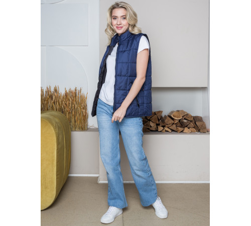 Жилет утепленный Офис (Дюспо), темно-синий