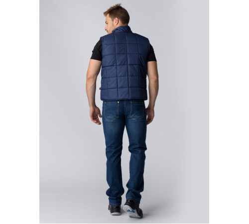 Жилет утепленный Офис (Дюспо), темно-синий