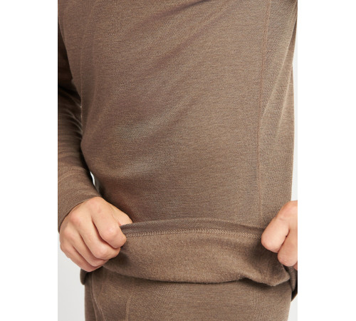 Термобелье (Полиэстер/кофейное волокно) двухслойное, коричневый