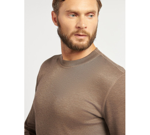 Термобелье (Полиэстер/кофейное волокно) двухслойное, коричневый