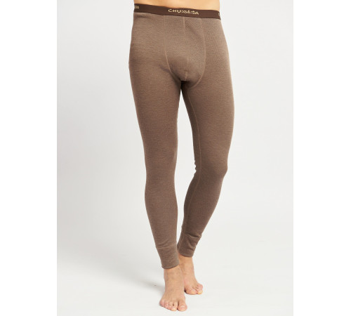 Термобелье (Полиэстер/кофейное волокно) двухслойное, коричневый