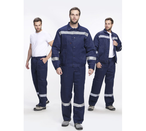 Костюм Легион-1 СОП (тк.Смесовая,210) брюки, т.синий