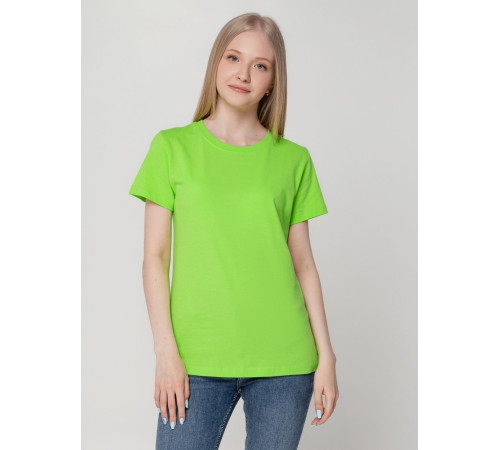 Футболка женская T-bolka Lady, зеленое яблоко