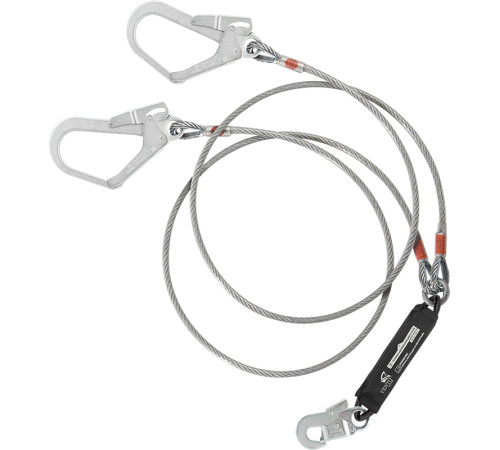 Строп VENTO™ стальной двойной с амортизатором аС22, vnt aC22