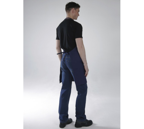 Фартук с грудкой (тк.Диагональ), т.синий