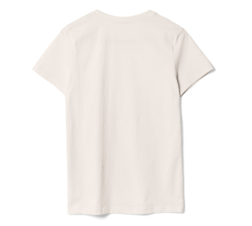 Футболка женская T-bolka Lady, молочно-белый