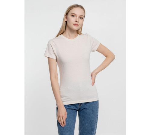 Футболка женская T-bolka Lady, молочно-белый