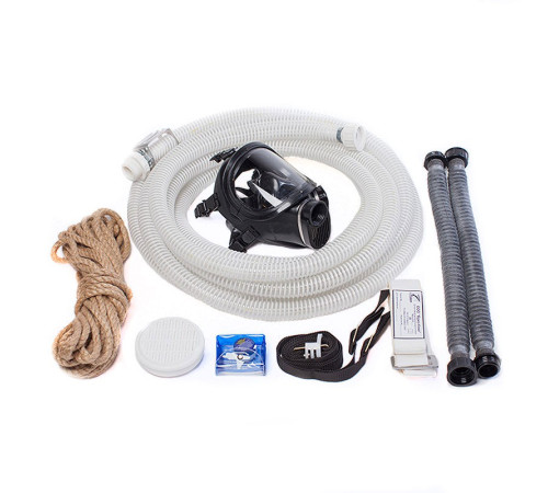 Противогаз шланговый Бриз-0302 (ПШ-20С) шланг ПВХ с 1 маской ППМ