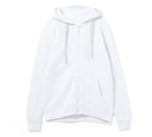 Толстовка на молнии с капюшоном Siverga 2.0, белый