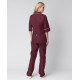 Костюм женский Диана (тк.ТиСи), бордовый